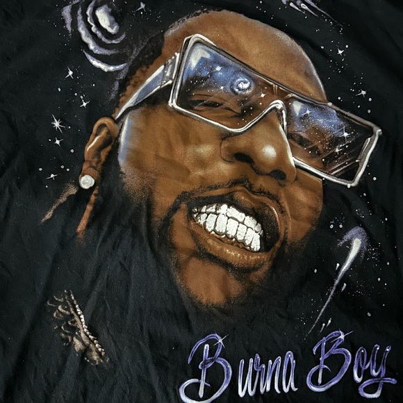 NWOT - Burna Boy merch from summer 2022 - Picture 2 of 3